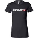 CombatFC - Black Logo Ladies T-Shirt