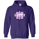 Go. Fight. Pow! - GLITTER Logo Hoodie