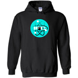 Go. Fight. Pow! - IFC Teal Logo Hoodie