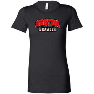 Boston Brawler - Logo Ladies T-Shirt
