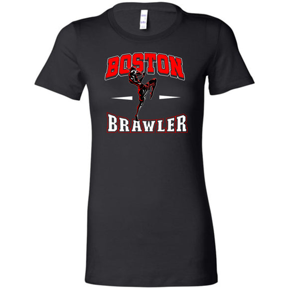 Boston Brawler - Muay Thai Ladies T-Shirt