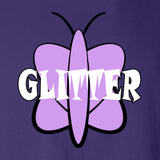Go. Fight. Pow! - GLITTER Logo Hoodie