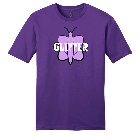 Go. Fight. Pow! - GLITTER Logo T-Shirt