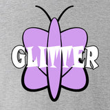 Go. Fight. Pow! - GLITTER Logo Youth T-Shirt