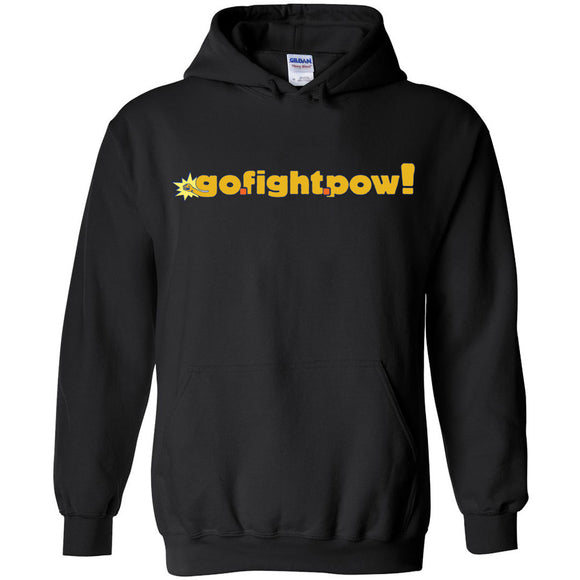 Go. Fight. Pow! - Logo Hoodie