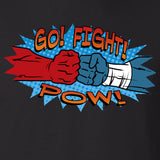 Go. Fight. Pow! - Original Logo Youth T-Shirt