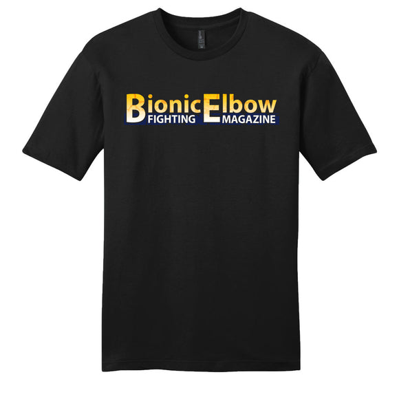 Go. Fight. Pow! - Bionic Elbow Fighting Magazine T-Shirt