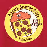 Hungry Spartan Pizza - Hot Stuff Hoodie