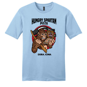 Hungry Spartan Pizza - The Big Guy Sasquatch T-Shirt