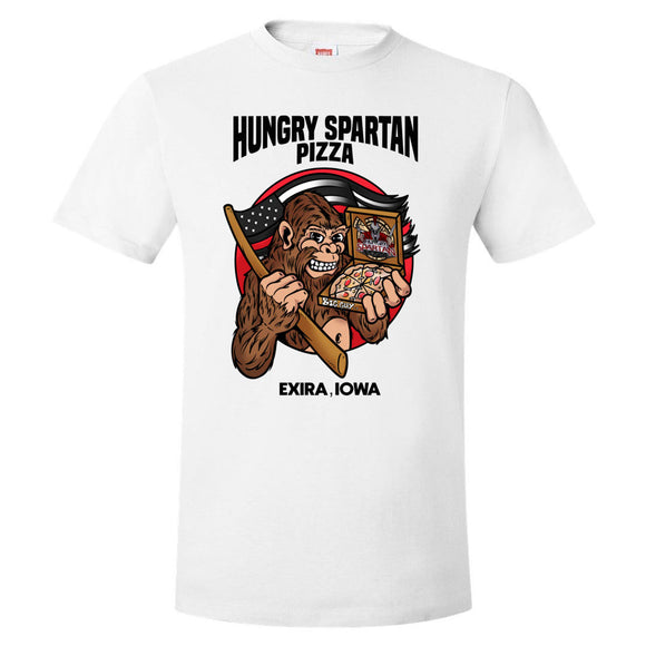 Hungry Spartan Pizza - The Big Guy Sasquatch Youth T-Shirt