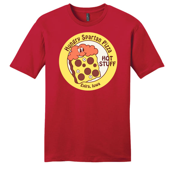 Hungry Spartan Pizza - Hot Stuff T-Shirt