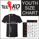 The Fight Card Podcast - Face Off Logo Youth T-Shirt